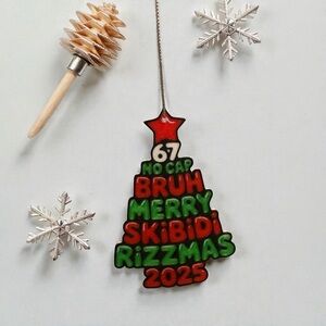 67 Rizzmas Ornament 2025- Trendy Teen gift
